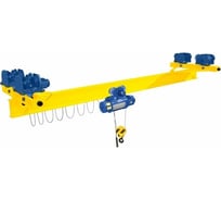 Мостовой однобалочный подвесной однопролётный кран TOR г/п 2 т, пролет 9 м 119295