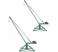 Стреловой поворотный кран без противовесов TOR "МАСТЕР" 320 кг, 60 м 1007192