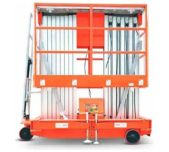Мачтовый телескопический подъемник TOR GTWY10-200S AC от сети 220V/50HZ, 200 кг, 10 м 2162510