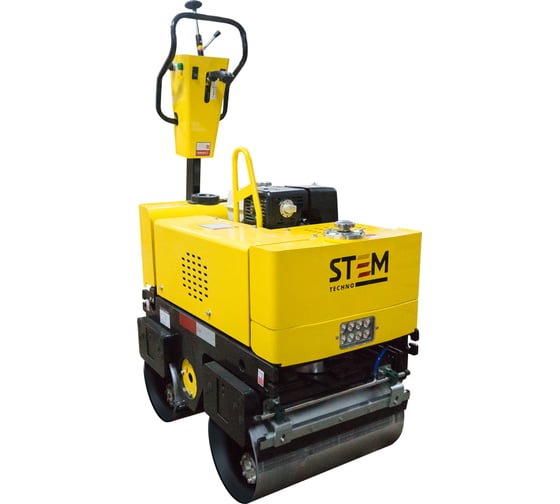 Вибрационный двухвальцовый каток дв. HONDA GX390 STEM Techno SVR 801H ДВУ010 1