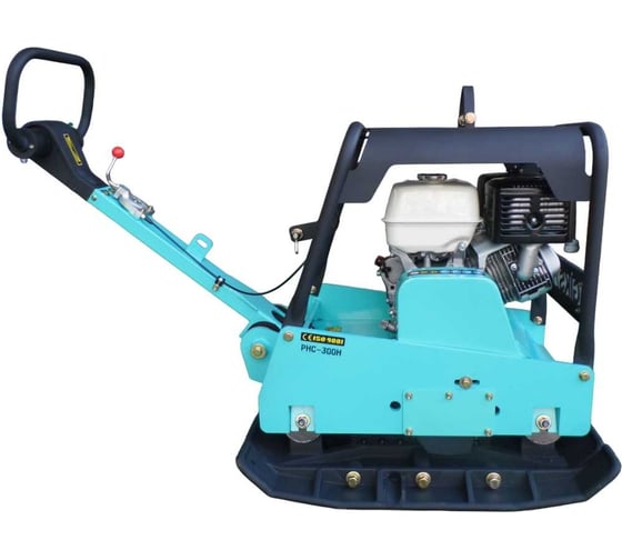 Реверсивная гидравлическая виброплита GIKS 300 кг, двигатель HONDA GX390 PHC-300H