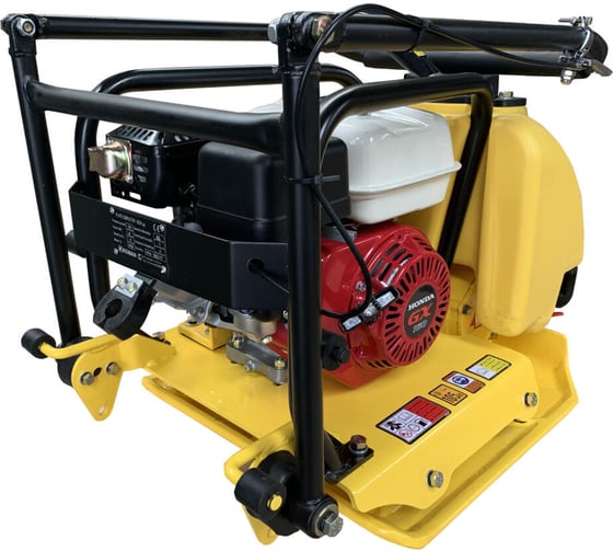 Виброплита прямого хода KOMAN 5.5HP, бензин, Honda GX160, 84кг MS90-4