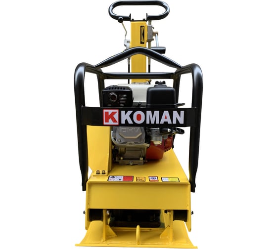 Реверсивная виброплита KOMAN 5.5HP, Honda GX160, бензин, 126кг MS125-4