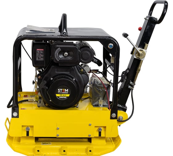 Виброплита реверсивная STEM Techno RPC 251 дизельная (S186FAE) ВИБ210