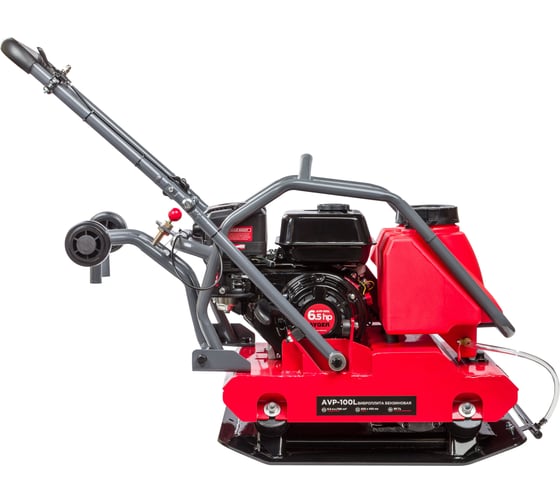 Виброплита AYGER бензиновая (Марка двигателя Loncin) AVP-100L
