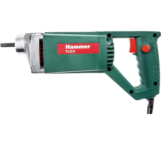 Глубинный вибратор HAMMER Flex VBR1100 1100 Вт, 4000 об/мин + вал 1 метр 597851