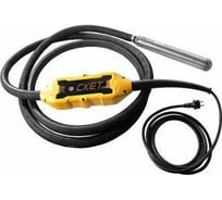 Высокочастотный глубинный вибратор со встроенным преобразователем ENAR ROCKET 38 020400