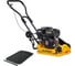 Виброплита SKIPER C60L-WM (LC160F, 5.5 л.с, плита 53x37 см, 11кН, 25м/мин, рез. коврик, колеса) 00-00008177 1