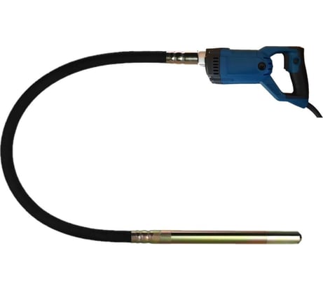 Портативный вибратор Zitrek ZKVD1500 220В, вал 2.0 м, со встроенной булавой ф-35 мм 045-0039