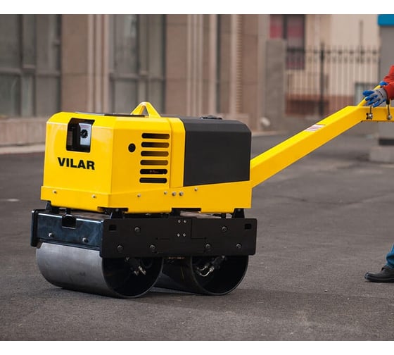 Ручной двухвальцовый виброкаток VILAR B3 703