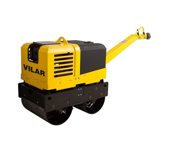 Ручной двухвальцовый виброкаток VILAR B2 702 1