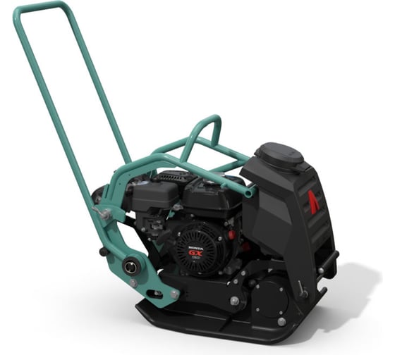 Виброплита AMMANN APF 15/40 с двигателем Honda GX 120, система орошения и транспортировочные колеса AF-M-1440HWF