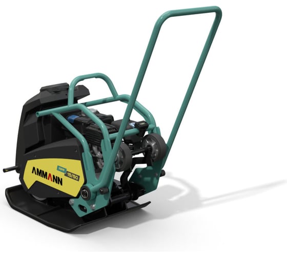 Виброплита AMMANN APF 15/50 с двигателем Honda GX 120, орошением и трансп. колесами AF-M-1450HWF