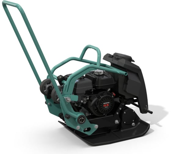 Виброплита AMMANN APF 15/50 с двигателем Honda GX 120, орошением и трансп. колесами AF-M-1450HWF