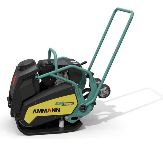 Виброплита AMMANN APF 20/50 с двигателем Hatz 1 B20, сист. орошения и трансп. колесами AF-M-2050-WF