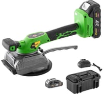 Виброприсоска аккумуляторная PROCRAFT 20 В, 15000 об/мин, 75 кг, 130 мм, АКБ+ЗУ, Кейс, PTM20