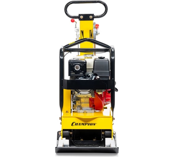 Виброплита бензиновая CHAMPION PC1645RH PRO 152 кг, 30,5 кН, 73*45 см, 50 см, Honda GX270 6,6 кВт, реверс, VIPC1645RH