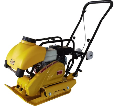 Виброплита STEM Techno STEM SPC 192Е двигатель GX200, 78 кг ВИБ155