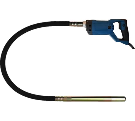 Портативный вибратор Zitrek ZKVD1500 220В, вал 1,5 м, со встроенной булавой ф-35 мм 045-0038