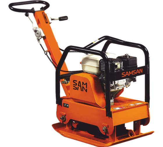 Виброплита реверсивная Samsan RP 31, 136 кг, с двигателем LONCIN G200F с/д.м. RP 3121