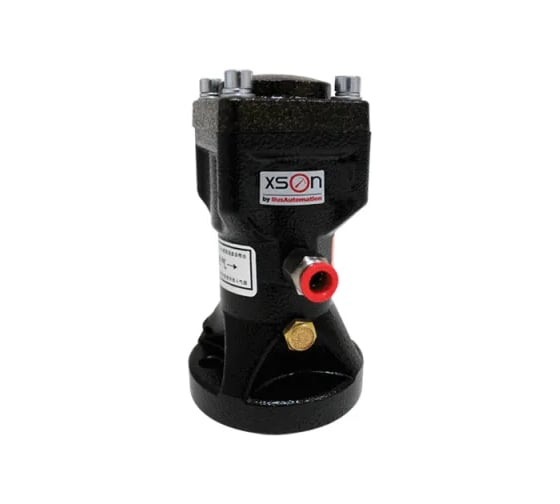 Пневматический поршневой вибратор XSON рабочее давление: 2...6 бар, частота: 1900...3500 Гц, сила вибрации: 3600...6200 H, потреб. воздуха: 250 л/мин, раб. темп: -40…+100 С, присоединение: G 1/8 -BVP-30S XSON-BVP-30S 1