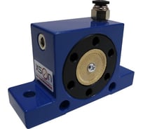 Пневматический вибратор роликовый XSON рабочее давление: 2...6 бар, частота: 15 500...19 000 Гц, сила вибрации: 3 000...7 450 H, потреб. воздуха: 290...570 л/мин, раб. темп: -20…+150 С, присоединение: G 1/4 -R-80 XSON-R-80