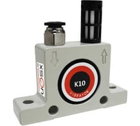 Пневматический вибратор шариковый XSON рабочее давление: 2...6 бар, частота: 22 510...34 100 Гц, сила вибрации: 245...715 H, потреб. воздуха: 95...210 л/мин, раб. темп: -20…+100 С, присоединение: G 1/4 -K-10 XSON-K-10