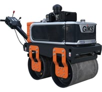 Вибрационный двухвальцовый каток GIKS дизельный двигатель Changfa 6,0 л.с. гидрав. привод, вес 500 кг GVR-500D