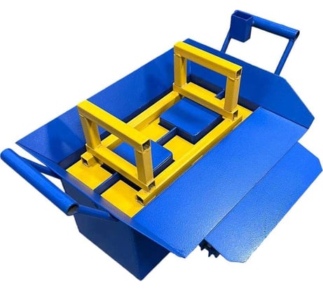 Вибростанок для блоков Станмастер Прессовщик 1, на 1 блок 39x19x19 см, 220В 2275069