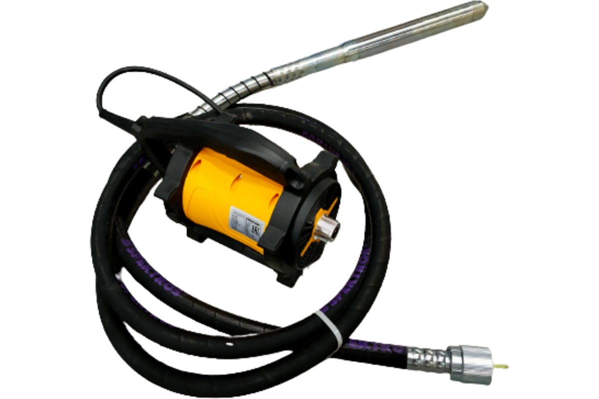 Глубинный вибратор SPEKTROS FO-230 гибкий вал 3 м, булава d 38 56676 ...