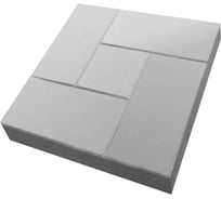 Тротуарная плитка МосОблТротуар Калифорния 300x300x30 серая 2000861105928