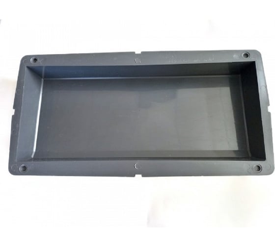 Формы для тротуарной плитки Формыпласт бордюр орнамент 9507 1