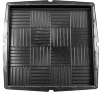 Формы для тротуарной плитки Standartpark паркет, готовое изделие 300x300x30 мм, упаковка 10 шт Ф12007