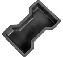 Форма для брусчатки Standartpark двойное т орнамент, готовое изделие 225x135x56 мм, упаковка 10 шт Ф11010
