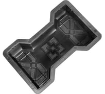 Форма для брусчатки Standartpark двойное т, готовое изделие 225x135x56 мм, упаковка 10 шт Ф11008
