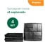 Формы для тротуарной плитки Standartpark 8 кирпичей, готовое изделие 400x400x50 мм, упаковка 4 шт. Ф13004 5