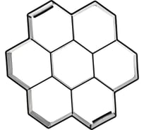 Форма для отливки садовых дорожек VORTEX "Соты" 28,5x27x4 см 24185