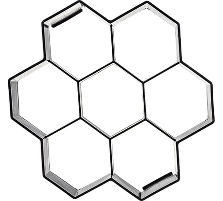 Форма для отливки садовых дорожек VORTEX "Соты" 28,5x27x4 см 24185