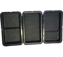 Формы для тротуарной плитки брусчатки Формыпласт Брук 1,2,3, (бехатон) 124x224x40 мм, комплект 12 шт 2724