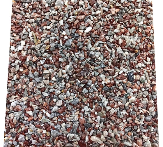 Каменная плитка Амортекс (Мрамор окатанный) 300x300x30 мм, (4 штуки) 0135