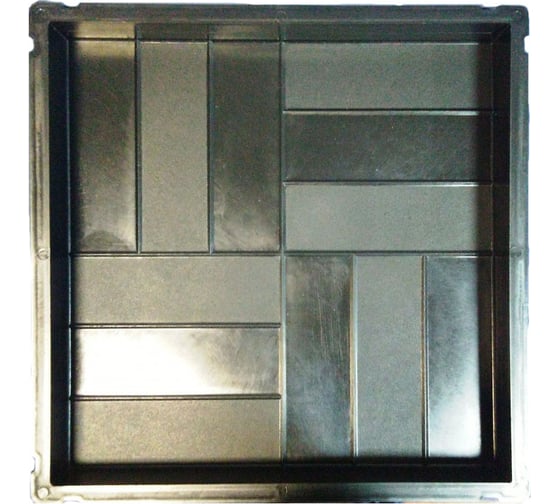 Форма для тротуарной плитки Формыпласт 12 кирпичей 728 1