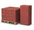 Тротуарная плитка ЯЗСМ Кирпичик 200x100x40 красная 380 м2 (19000 шт) 4640013520872 1