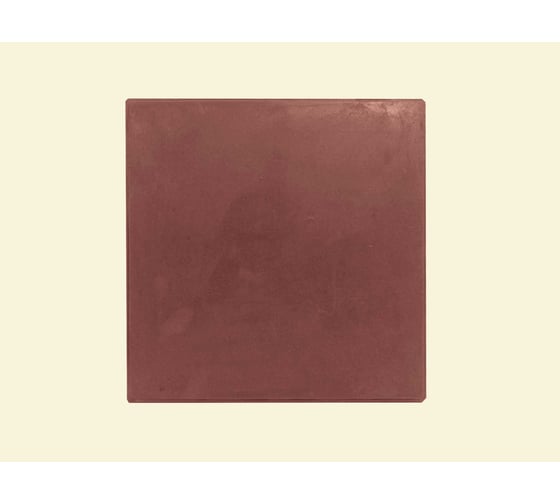 Плитка ООО ТК "ТИТАН" 320x320x20 мм, без рисунка, вишня 323220БРВЭК10 1