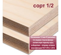 Фанера ФСФ березовая MW 24 мм, 1 лист 2440x1220 мм, сорт I/II (Ш2) ФСФ-Б-ШК-1/2-24-2440-1220