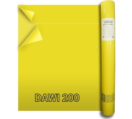 Универсальная пароизоляционная пленка Delta dawi 200 3.20x47 м 469367