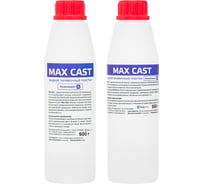 Жидкий заливочной пластик Poly max MAX-CAST 1 кг MAX C 1кг