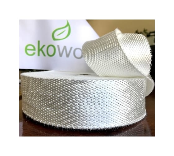 Кремнеземная лента ЭКОВУЛ (EKOWOOL) МКЛ-3,0(30) толщина 3.0 мм, 25 метров 10048