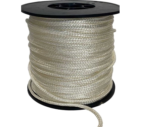 Кремнеземный шнур ЭКОВУЛ (EKOWOOL) ШК-2 диаметр 2 мм, 100 метров 10051
