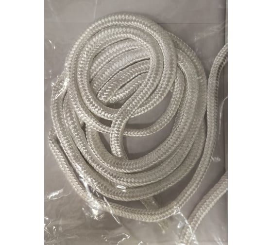 Кремнеземный шнур ЭКОВУЛ (EKOWOOL) ШК-2 диаметр 2 мм, 100 метров 10051