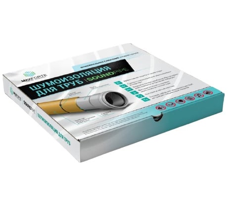 Шумоизоляция для труб SoundPIPE MAXFORTE 1000045